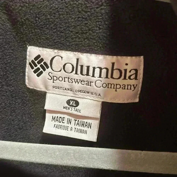 Columbia men’s fleece lined jacket size XL tall - Picture 2 of 8